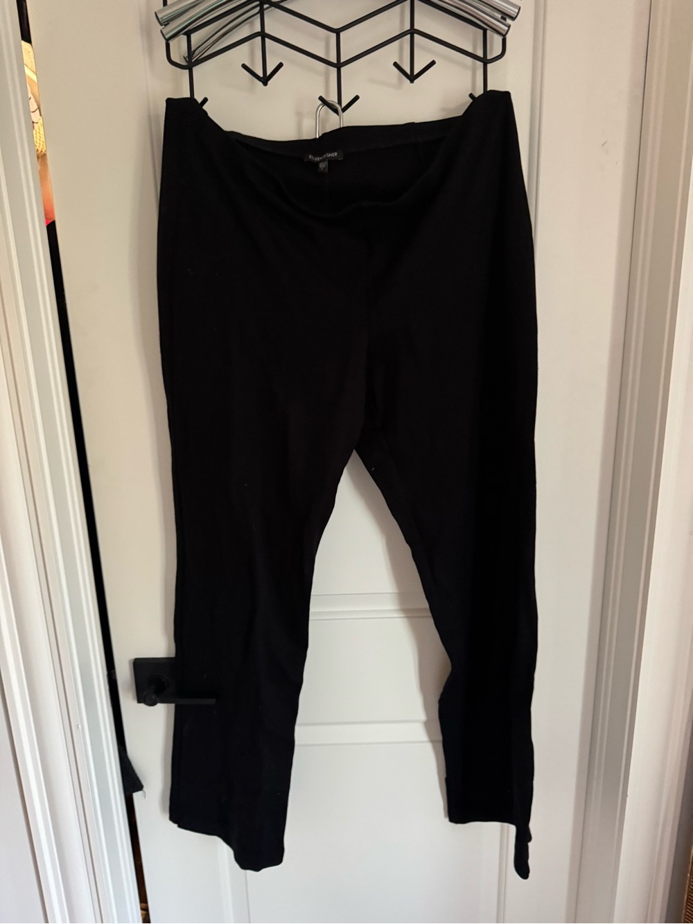 EILEEN FISHER Pant Straight Washable Stretch Crepe